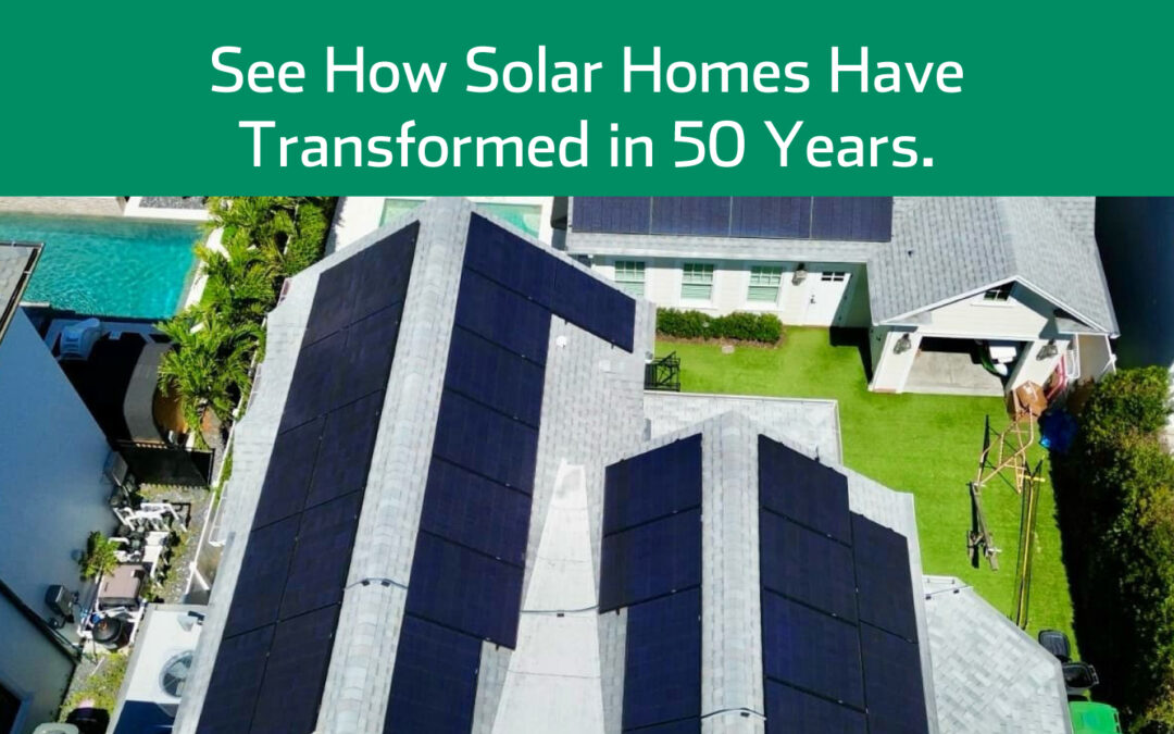 What Did the Most Advanced Solar Home  Look Like 50 Years Ago?